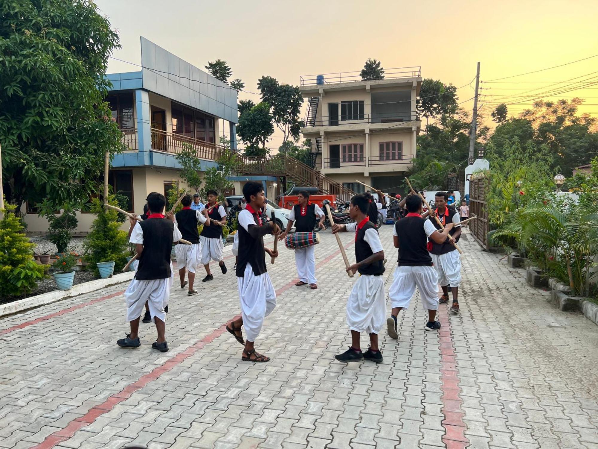 Ama Garden Sauraha Hotel Eksteriør billede